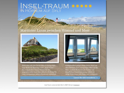 insel-traum-sylt.com snapshot