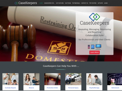 www.casekeepers.com snapshot