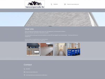 vancompernollebouw.be snapshot
