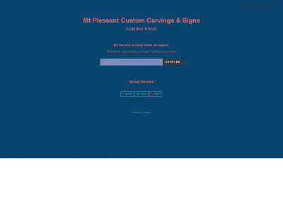 mtpleasantcustom.com snapshot