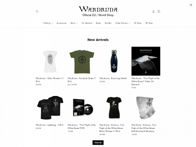 wardrunashop.com snapshot