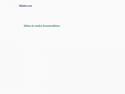 skidoo.nu snapshot