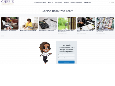 cherieresources.com snapshot