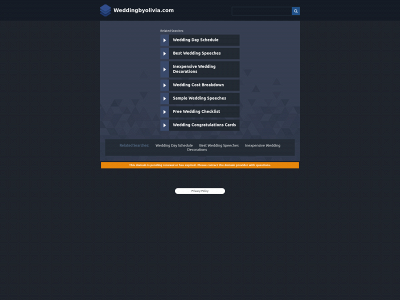 weddingbyolivia.com snapshot
