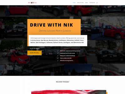 drivewithnik.co.uk snapshot