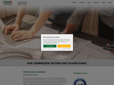 power-cable.de snapshot