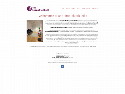 abckiropraktorklinikk.no snapshot
