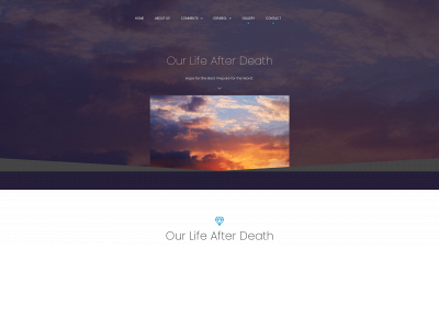 ourlifeafterdeath.com snapshot