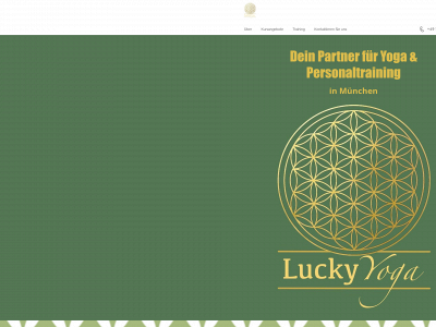 theluckyyoga.de snapshot