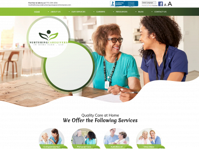 nurturingcaregiversinhomecare.com snapshot