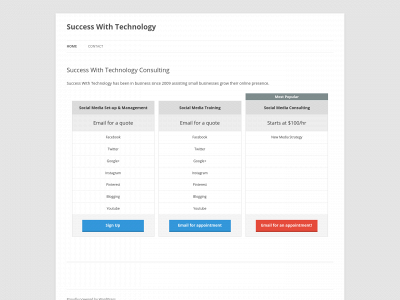 successwithtechnology.com snapshot