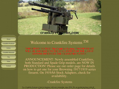 crankfiresystems.com snapshot