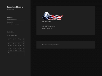 freedom-electric.net snapshot
