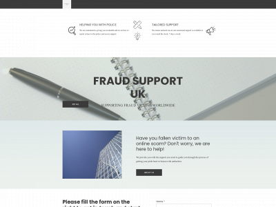 fraudsupport.co.uk snapshot