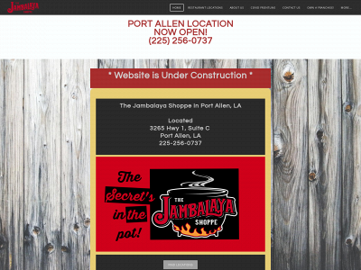 www.thejambalayashoppe.com snapshot