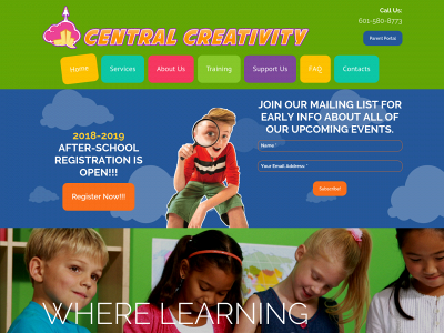 centralcreativity.com snapshot