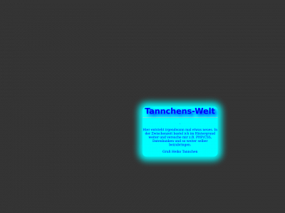 tannchens-welt.de snapshot
