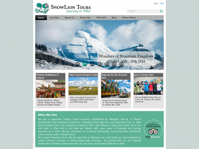 snowliontours.com snapshot