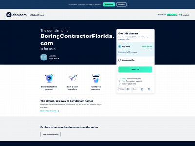 boringcontractorflorida.com snapshot