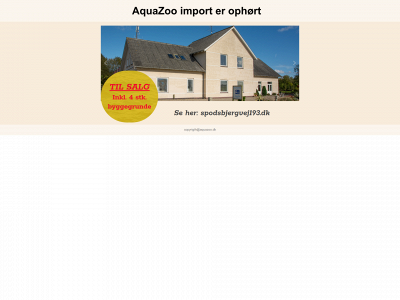 aquazoo.dk snapshot