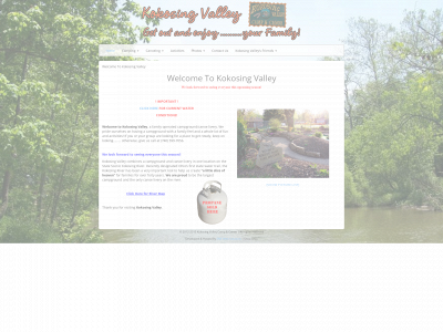 kokosingvalley.com snapshot