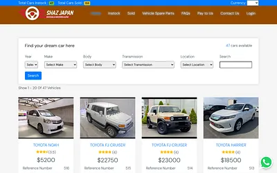 www.shazjapan.com snapshot