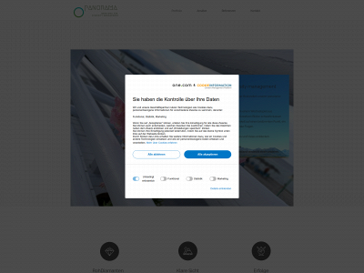 pano-rama.org snapshot