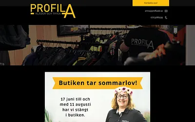 profilaab.se snapshot