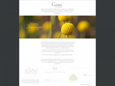 cosma.co.uk snapshot