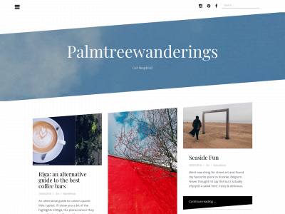 palmtreewanderings.com snapshot