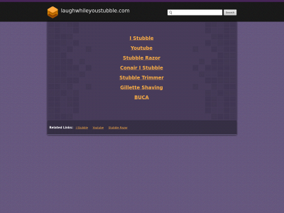 laughwhileyoustubble.com snapshot