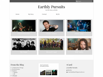earthlypursuits.ca snapshot
