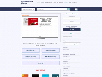 dental-books.com snapshot