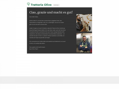 trattoria-olivo.com snapshot