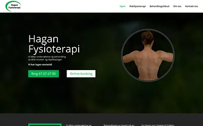 haganfysioterapi.no snapshot