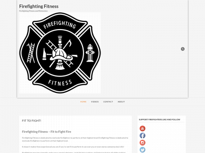 firefightingfitness.com snapshot