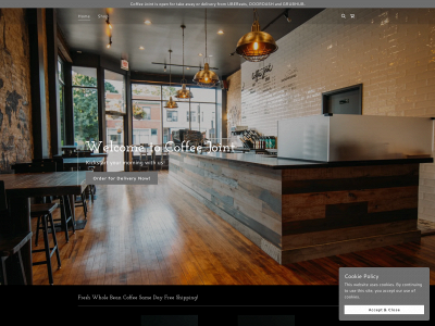 coffeejoint.com snapshot