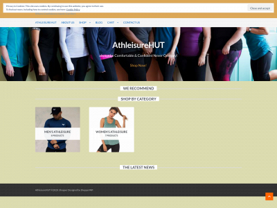 athleisurehut.com snapshot