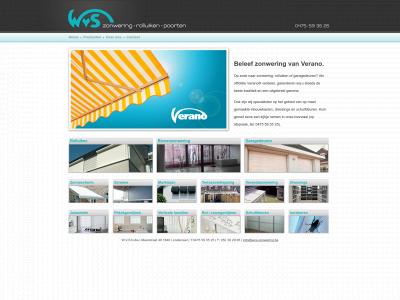 wvs-zonwering.be snapshot