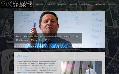 www.daniellewissports.com snapshot