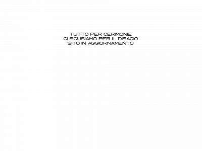tuttopercerimonie.com snapshot