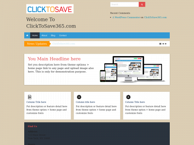 clicktosave365.com snapshot