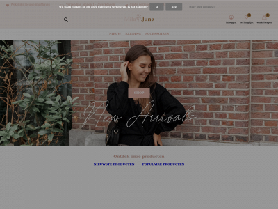 milajune.be snapshot