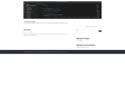 systemering.se snapshot