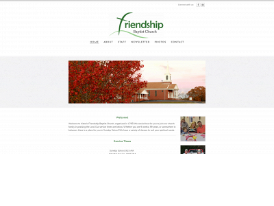 friendshipbaptist.net snapshot
