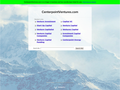 centerpointventures.com snapshot