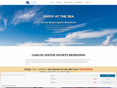carloswatersportsbenidorm.com snapshot
