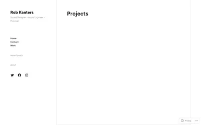 robkanters.com snapshot