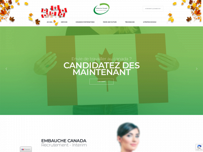 embauchecanada.com snapshot