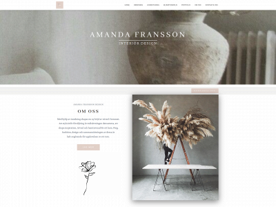 amandafranssondesign.se snapshot